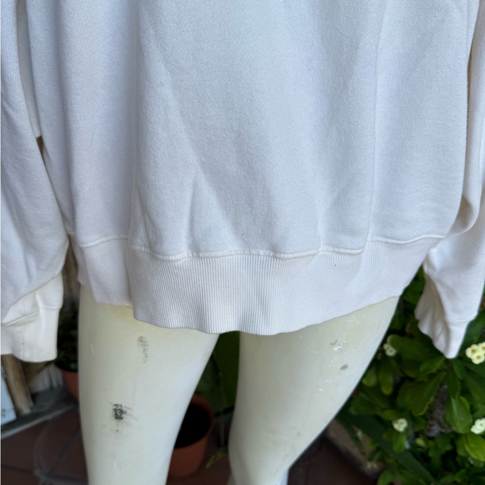Old Navy “Mon Cheri” Graphic Cream Sweatshirt (XL) - Picture 6 of 9